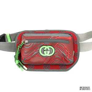 Gucci Gürteltasche Jersey GG Sporty Line grau | 752102 FAB7U 8488 - Bild 1 von 5