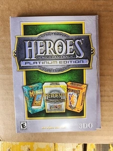 Heroes of Might & Magic: I II Gold III Platinum Edition See Pics Used - Picture 1 of 2