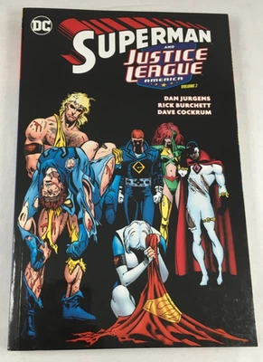 SUPERMAN And The JUSTICE LEAGUE TPB LOT DC COMICS VOLUME 2 DOOMSDAY vol. JLA - Image 1 of 3