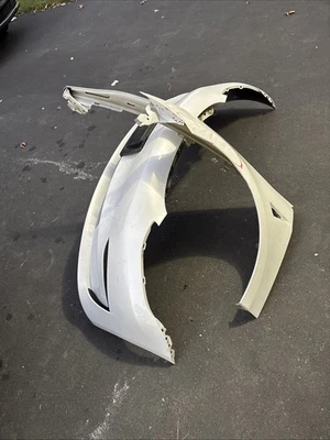 2022 2023 Tesla Model 3 Front Bumper Cover NO Sensors Holes OEM No No Fender - Image 1 of 4