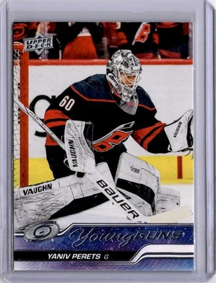 YANIV PERETS YOUNG GUNS #714 2023-24 UPPER DECK EXTENDED SERIES - Image 1 of 2