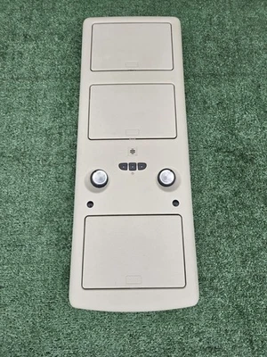 03-07 Hummer H2 Overhead Console Map Lights Lamps 3 Storage Roof Compartment Oem - Image 1 of 4