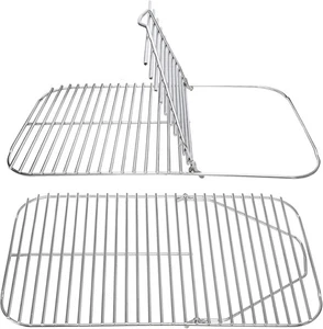 Griglia di cottura con cerniera in acciaio inox per affumicatore PK Grill serie 300 griglia di cottura - Foto 1 di 7