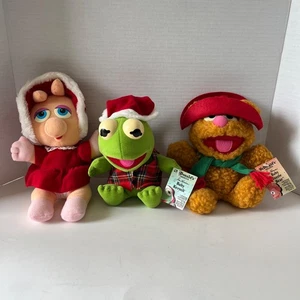 De colección McDonald's Jim Henson Muppet Bebés Miss Piggy Kermit Fozzie 2 con etiquetas 1988 - Imagen 1 de 7