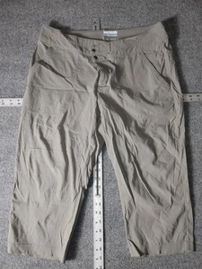 Columbia Omni shield advanced repellency grey hiking capri capris women's  14 - Picture 1 of 4
