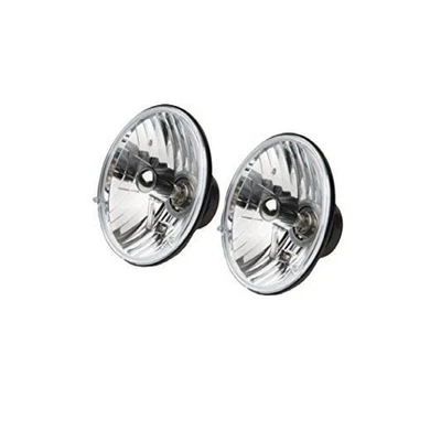 Rampage 5089925 Pair of Universal 7" Bulb Clear Halogen Headlight Conversion Kit - Imagem 1 de 3