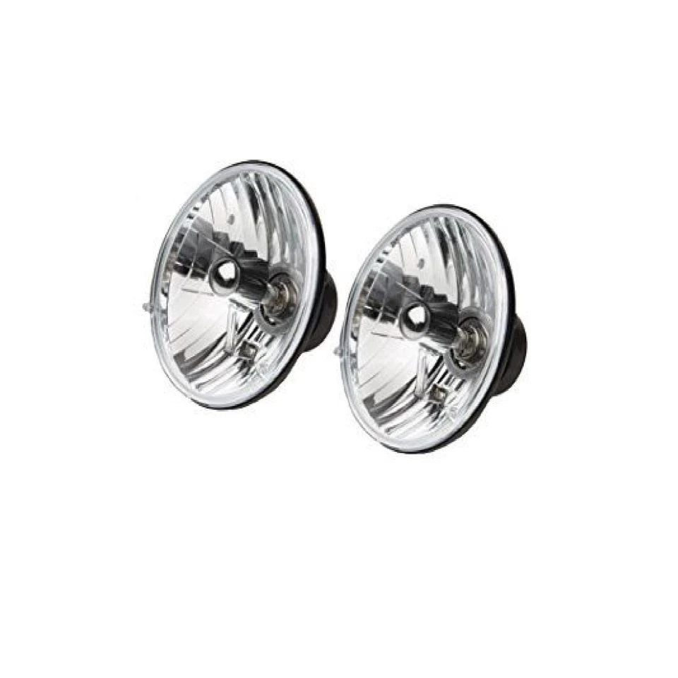Rampage 5089925 Pair of Universal 7" Bulb Clear Halogen Headlight Conversion Kit Foto 1 de 3