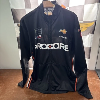 Camisa 2018 Kasey Kahne 95 Procore Race usada doble cremallera bolsillos LFR Foto 1 de 4
