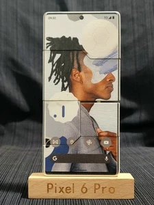Google Pixel 6 Pro Promotional Wooden Tower Puzzle - Picture 1 of 6