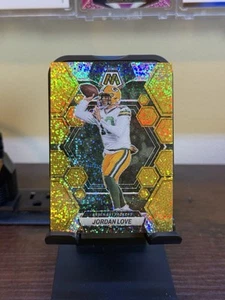 2023 Mosaic Jordan Love Gold Sparkle 24/24 Bookend SSP Packers - Picture 1 of 2
