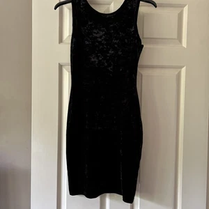 Velvet Crop Dress - Picture 1 of 3