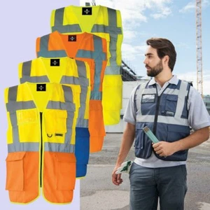 2er Pack - Korntex High Vis Executive Sicherheitsweste - viele Farben - Größe bis 7XL - Bild 1 von 18