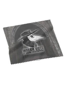 Plague Doctor Brillenputztuch Black Death Mask Pest Maske Pestdoktor Watch Out - Bild 1 von 2