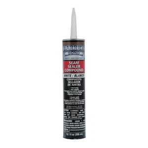 Barrier Bond Auto Body Seam Sealer Compound - 10.1 Fluid Ounce Tube - White - Picture 1 of 1