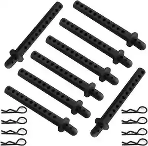 8-Pack 68Mm RC Car Body Shell Post Mounts with Clips for 1/10 4WD Buggy Truck - Picture 1 of 2