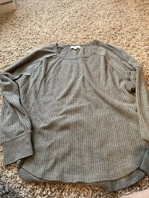 NUEVO PJ SALVAGE PJ's ROPA DE DORMIR XL Pijama CAMISA TOP Ropa de estar Gris Jaspeado Foto 1 de 4