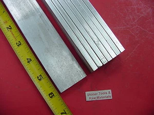 8 Pieces 1/4" X 1-1/2" ALUMINUM 6061 FLAT BAR 6" long T6511 New Mill Stock - Picture 1 of 1