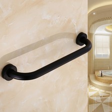 1PC Safety Handrail Antique Stainless Steel Black Toilet Grab Bar for Elderly
