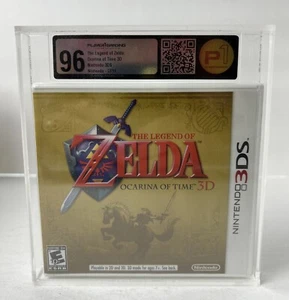 The Legend Of Zelda Ocarina Of Time 3D Nintendo 3DS Graded Game 96 Player Gradin - Picture 1 of 6