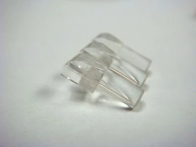 (25) 3 ELEMENT RIGHT ANGLE 3.5mm OPTICAL LIGHT PIPE for LEDs 515-1020-802 NOS - Image 1 of 4