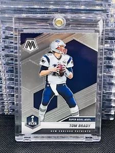 TOM BRADY - Panini Mosaic Super Bowl MVP - NFL Football Card - MINT CONDITION - - Picture 1 of 3