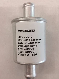 Filtro GPL GAS 12/12mm compatibile BRC MTM 09SQ99010015 - Foto 1 di 1