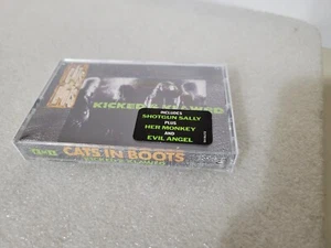 CATS IN BOOTS- Kicked and Klawed - Cassette Tape 1989 - Sealed - Picture 1 of 7