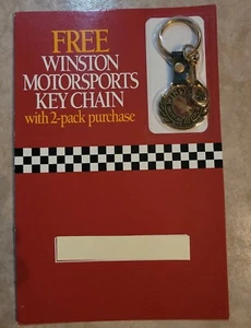 Vintage Winston Motorsports 20th Anniversary 1991 AUTORENNEN Rennen NASCAR Schlüsselanhänger - Bild 1 von 4