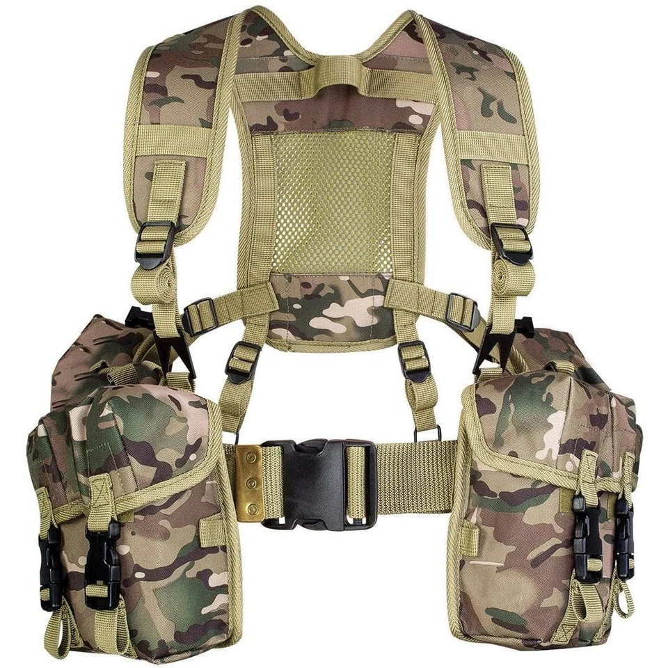 SURPLUS Juego de correas multiterreno camuflaje MTP Cadet PLCE NUEVO