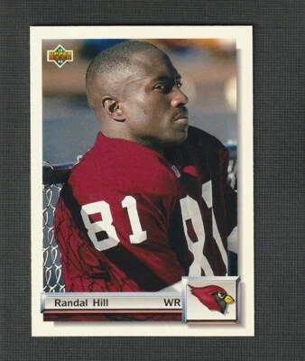 1992 Upper Deck Gold Randal Hill #G28 Arizona Cardinals - Image 1 of 2
