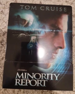 MINORITY REPORT Limited Edition STEELBOOK Blu-ray Region-Free NEW English J-Card - Picture 1 of 5