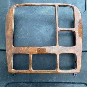 2000-2002 Mercedes-Benz W220 NAVIGATION DASH WOOD TRIM S500 S430 S600 S55 - Picture 1 of 2