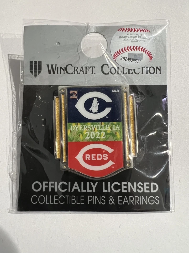 2022 Field of Dreams MLB Baseball CUBS vs. REDS Pin RARE 🔥🔥🔥 - Image 1 of 1