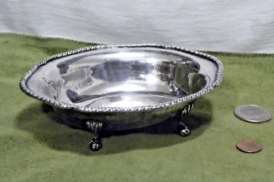 Victorian .800 Silver Footed BOWL - Image 1 of 4