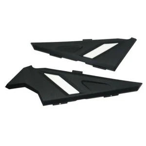 Black Side Frame Panel Guard Cover Protector For BMW R1200GS R1250GS LC Adv #F - Picture 1 of 5