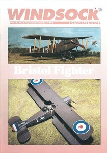 WINDSOCK V14 N5 BRISTOL F2B POLAND / LVG C.V PRODUCTION / FOKKER E.III EINDEKKER - Picture 1 of 4