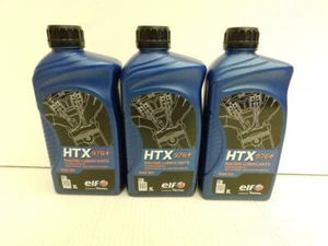 €27.45/l ELF HTX 976 + 3 x 1 liter fully syn racing mixing oil - Picture 1 of 1