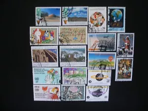 United Nations 1991/93-Vienna, Austria-30 Different Stamps CTO, Never Hinged, VF - Picture 1 of 5