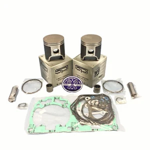 72mm STD SPI Dual Ring Pistons Gaskets 2005-2008 Ski-Doo 600 HO SDI MXZ GSX - Foto 1 di 8