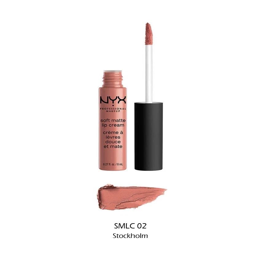 NYX Soft Matte Lip Cream Color Smlc02 Stockholm