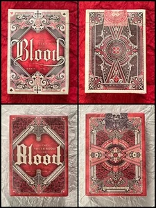 Sisterhood Of Blood • Vol 1 & 2 • Playing Card Decks •Lady Vampires• New/Sealed! - Picture 1 of 5