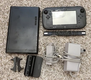 Nintendo Wii U 32GB Console Black [USED + TESTED] - Picture 1 of 5