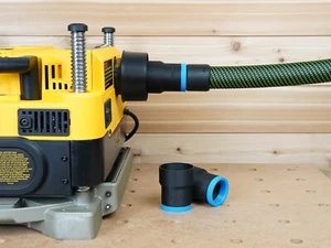 Adaptador de manguera de 36 mm para cepilladora Dewalt DW735, compatible con manguera Festool de 36 mm - Imagen 1 de 4
