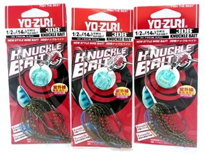 Lot of (3) · Yo-Zuri 3DB Knuckle Bait (Sinking) · 1/2 oz · R1302-BG · Blue Gill - Picture 1 of 3