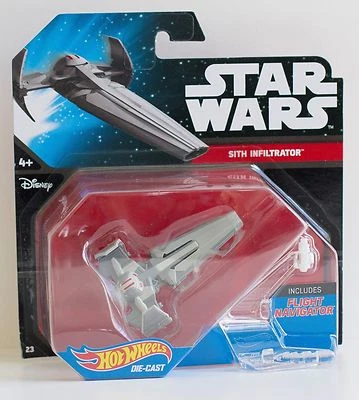 Star Wars SITH INFILTRATOR Hot Wheels  Foto 1 de 3