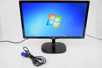 LG 22MC57HQ IPS Monitor VGA HDMI w/ Power Cord Grade B - Image 1 of 4