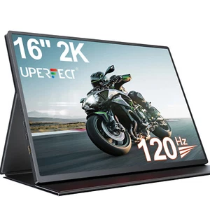 16" 2K QHD 120Hz Portable Monitor Gaming Monitor 16:10 Bildschirm 1200:1 500nits - Photo 1/12