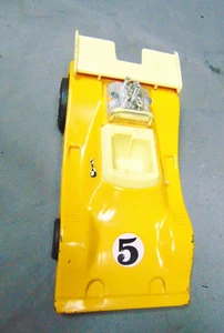 RARE Vintage 1970's TONKA Formula 1 Racing Car Orange #5 Porsche Ferrari Style - Picture 1 of 1
