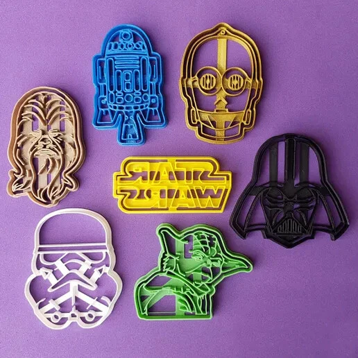 Cuticuter Star Wars C3PO Keksausstecher – 8 X 7 X 1,5 Cm, Für Geburtstag & Party