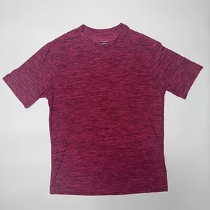 Leg3nd T-Shirt Mens Small Burgundy Heather Short Sleeve Crew Neck Regular Fit - Picture 1 of 4